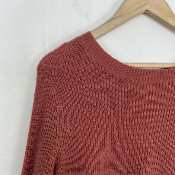 Boden Rossalyn Fluffy Jumper Back Button Sweater Size 12 - Picture 6 of 16